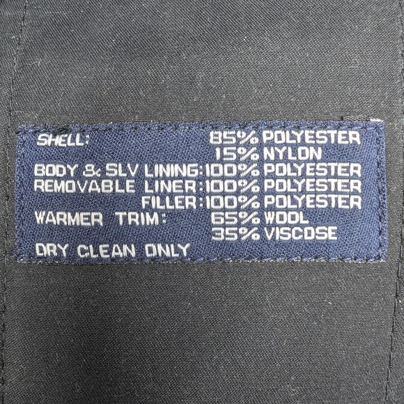 Mens CHAPS lined coat - Picture 4 of 9